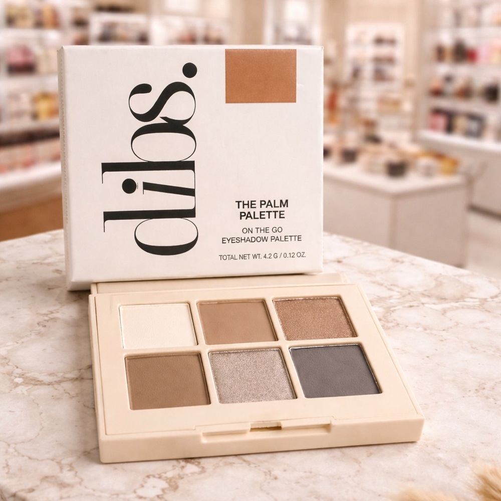 Dibs The Palm Palette On The Go Eyeshadow Palette
Color - Coffee in hand